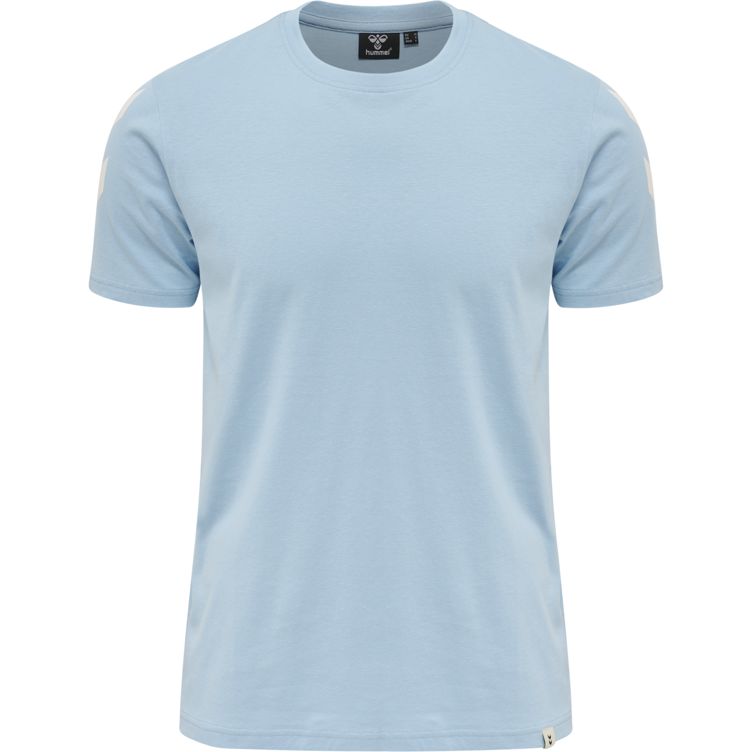 hmlLEGACY CHEVRON T-SHIRT, PLACID BLUE, packshot