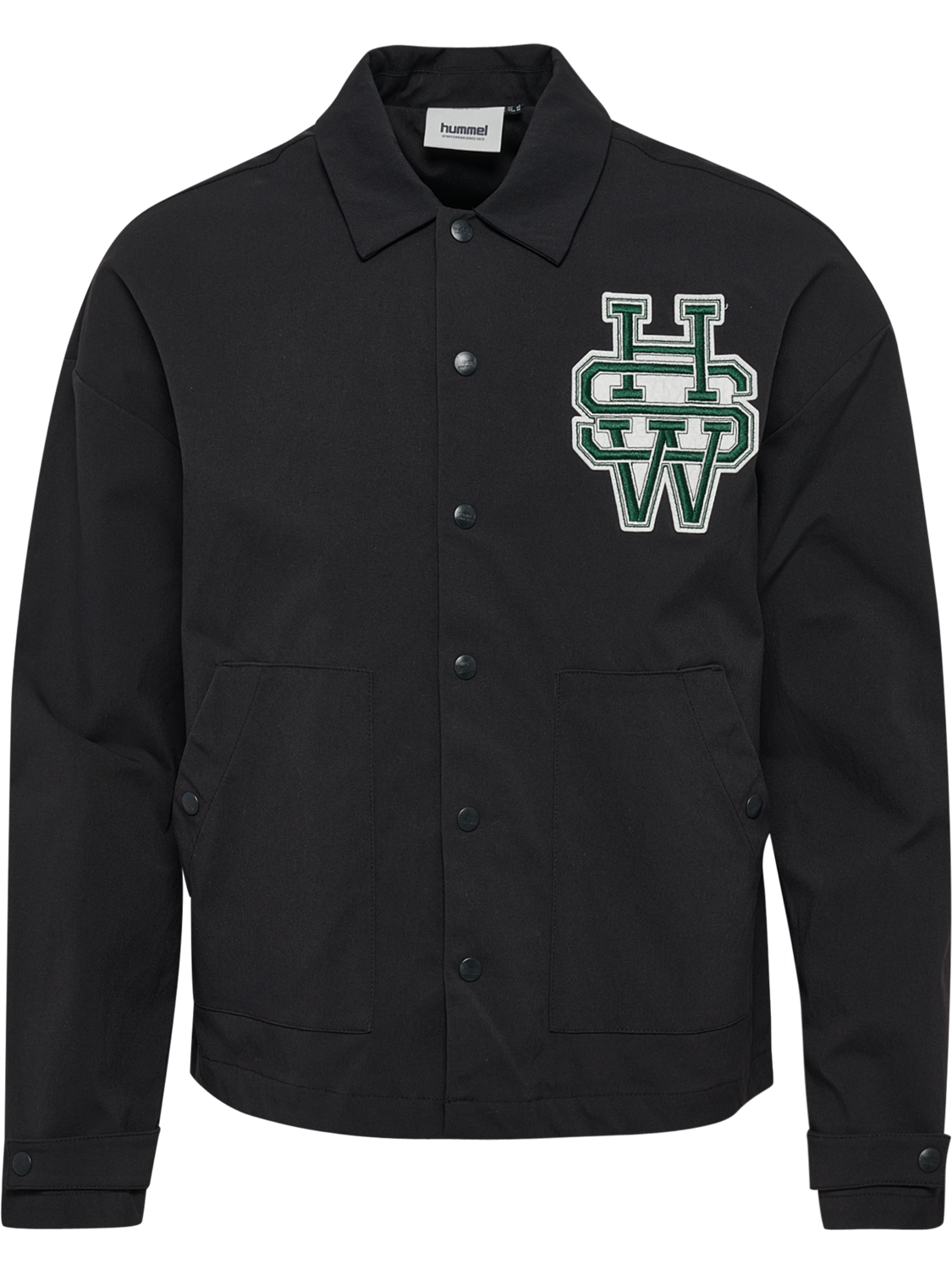 hmlCOACH JACKET HSW, BLACK, packshot