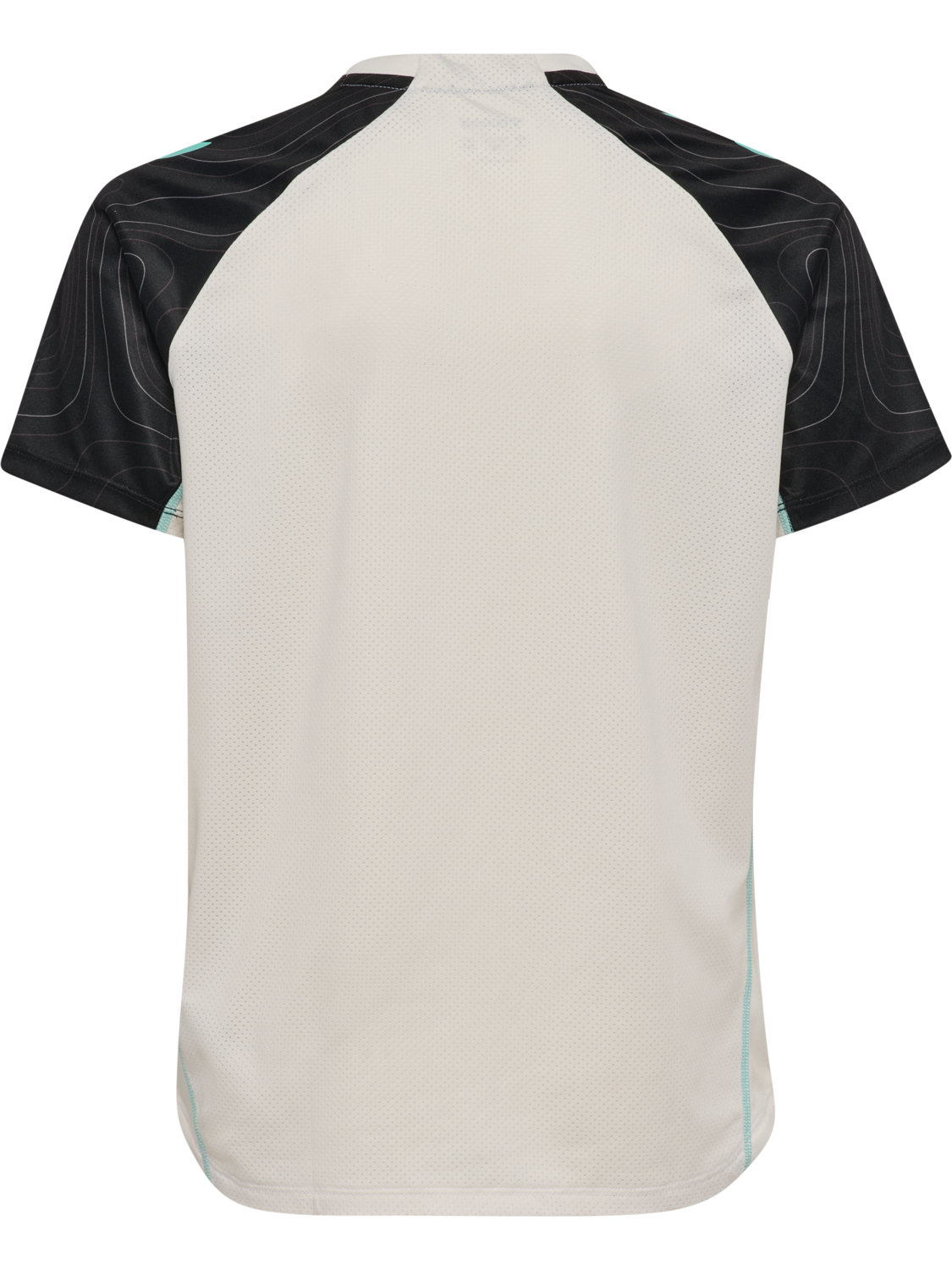 hmlBLAZE 2.0 TRAINING JERSEY KIDS, VAPOROUS GRAY/POOL BLUE, packshot