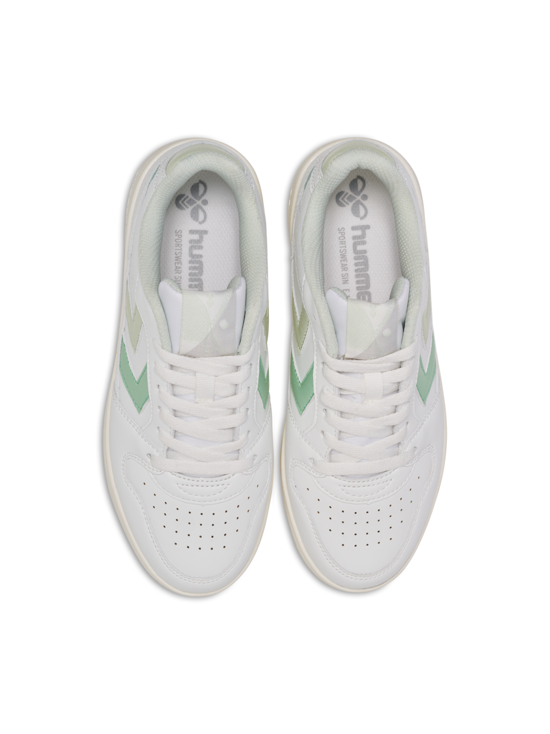 ST. POWER PLAY WMNS LZD, BRIGHT WHITE/MISTY JADE, packshot