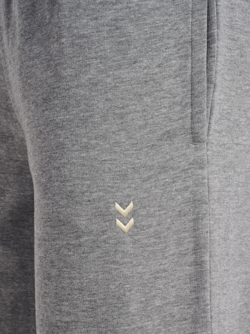 hmlPULSE WIDE W SWEAT PANTS, GREY MELANGE hmlPULSE WIDE W SWEAT PANTS, GREY MELANGE, packshot