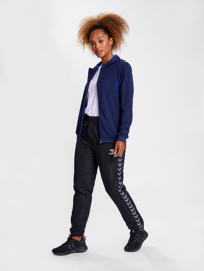 hmlAUTHENTIC PL PANTS WOMAN, BLACK, model