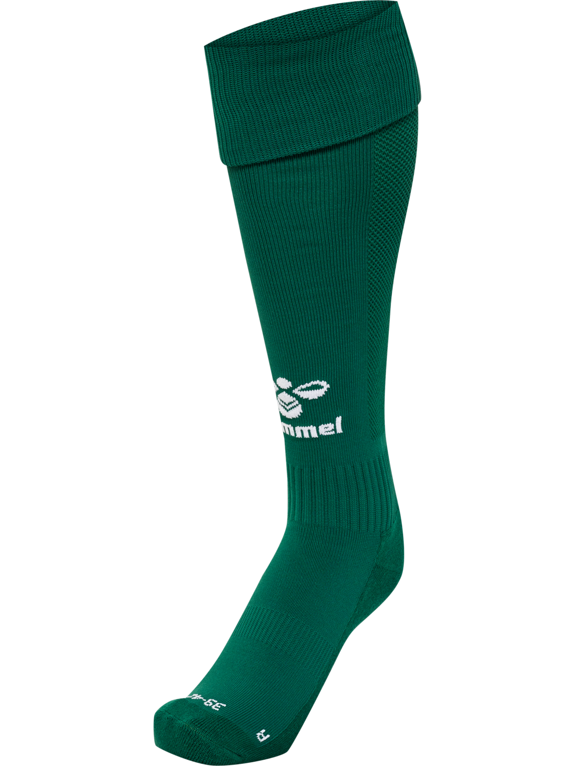 hmlESSENTIAL FOOTBALL SOCKS, EVERGREEN/WHITE, packshot