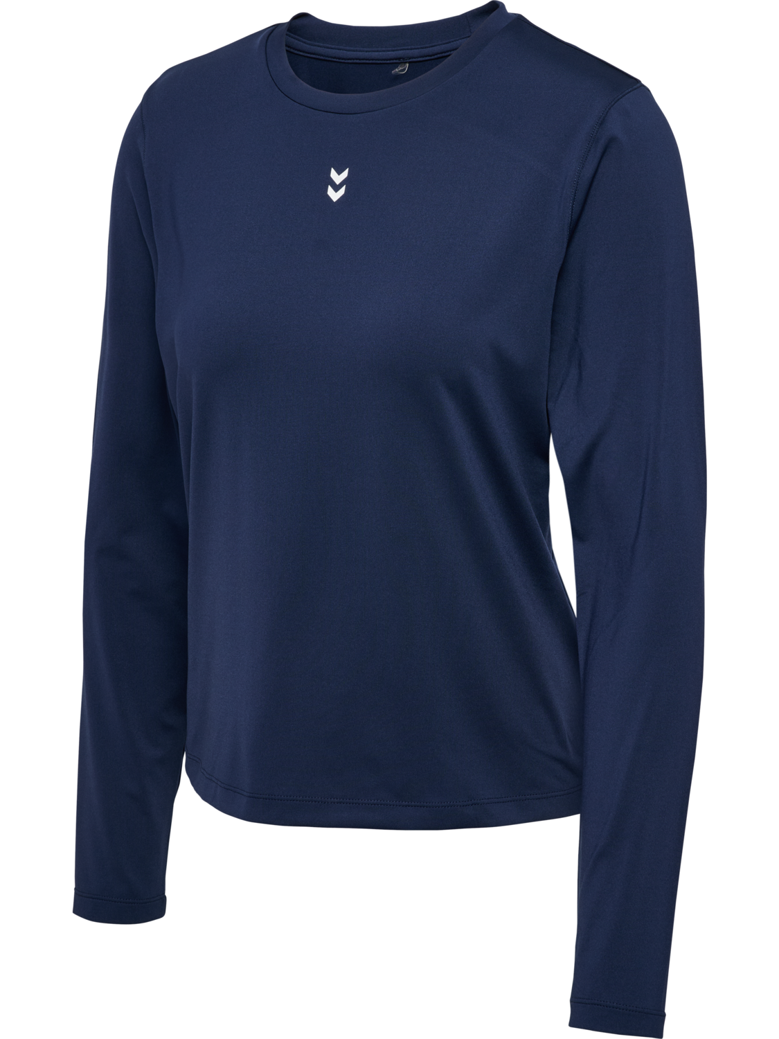 hmlFAST W T-SHIRT L/S, DRESS BLUES, packshot