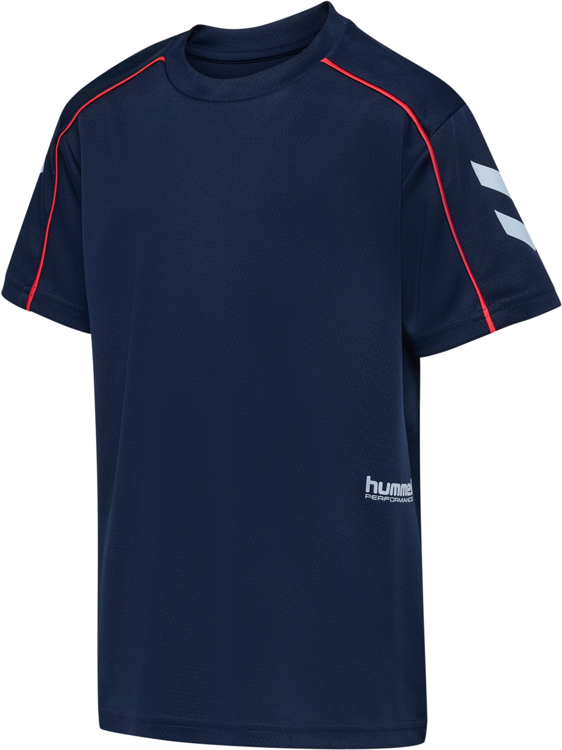 hmlJR T-SHIRT S/S, DRESS BLUES, packshot