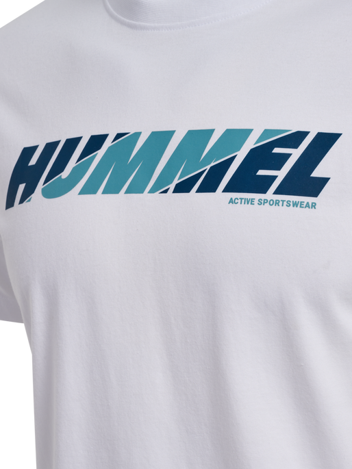 hmlGRAPHIC BOLD LOGO TEE, WHITE hmlGRAPHIC BOLD LOGO TEE, WHITE, packshot