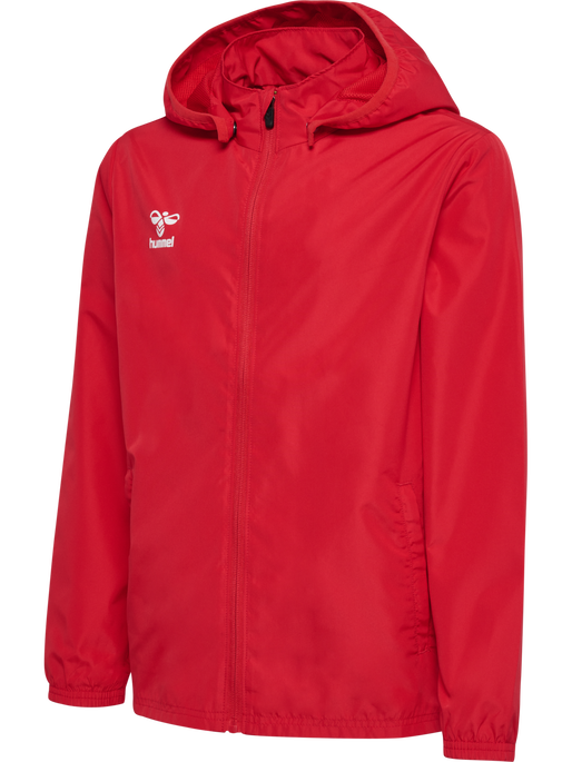 hmlESSENTIAL AW JACKET KIDS, TRUE RED, packshot