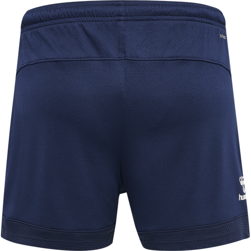 hmlLEAD WOMENS POLY SHORTS, MARINE, packshot