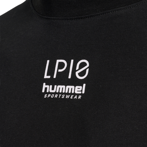 hmlLP10 BOXY T-SHIRT, BLACK, packshot