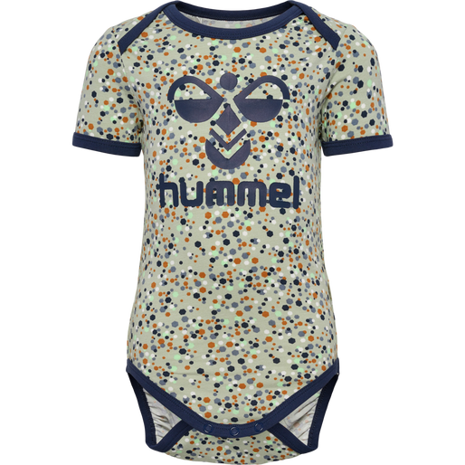 hmlMADS AOP BODY S/S, DESERT SAGE, packshot