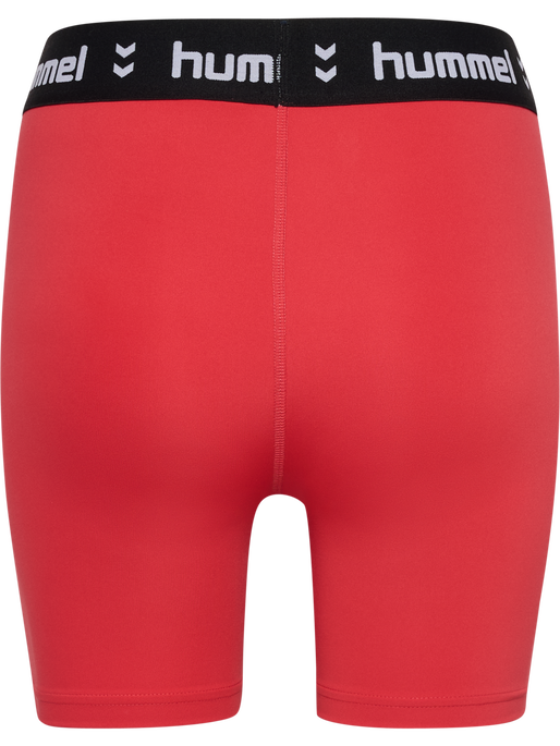 hmlPULSE MID WAIST SHORT TIGHTS, CAYENNE, packshot