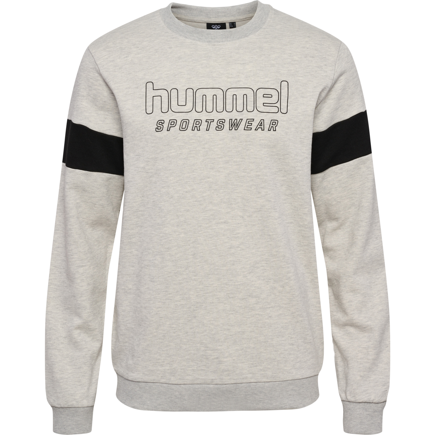 hmlLGC BRYCE SWEATSHIRT, TOFU MELANGE, packshot