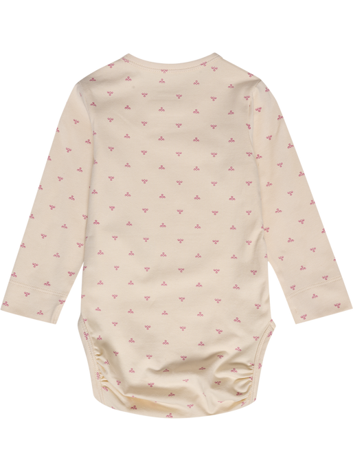 hmlMINI BEE AOP BODY L/S, WHITECAP GRAY, packshot