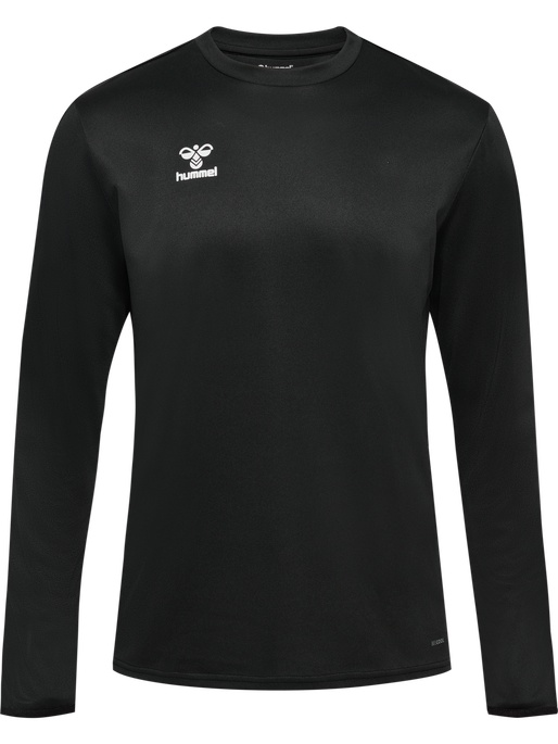 hmlESSENTIAL SWEATSHIRT, BLACK hmlESSENTIAL SWEATSHIRT, BLACK, packshot