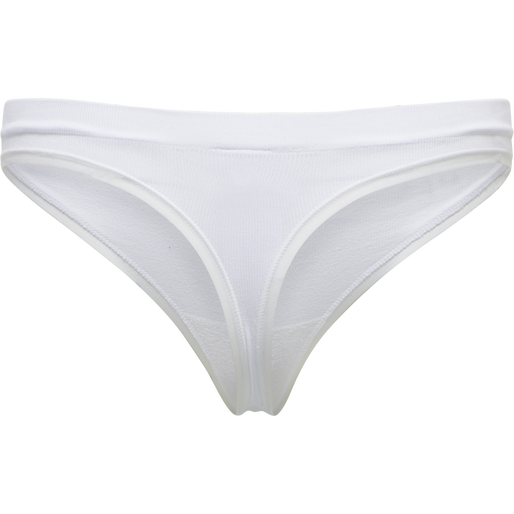 hmlJUNO SEAMLESS THONG, WHITE, packshot