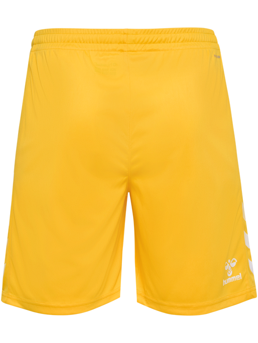 hmlCORE XK POLY SHORTS, SPORTS YELLOW, packshot