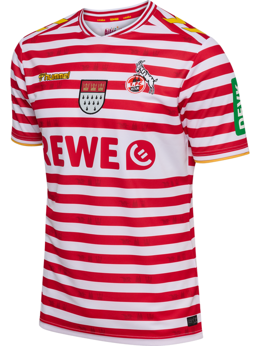1FCK 25/26 KARNEVAL JERSEY S/S, WHITE/TRUE RED 1FCK 25/26 KARNEVAL JERSEY S/S, WHITE/TRUE RED, packshot
