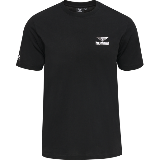 hmlLGC 365 T-SHIRT, BLACK, packshot