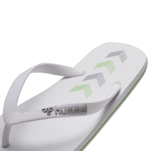 CHEVRON FLIP FLOP, WHITE CHEVRON FLIP FLOP, WHITE, packshot