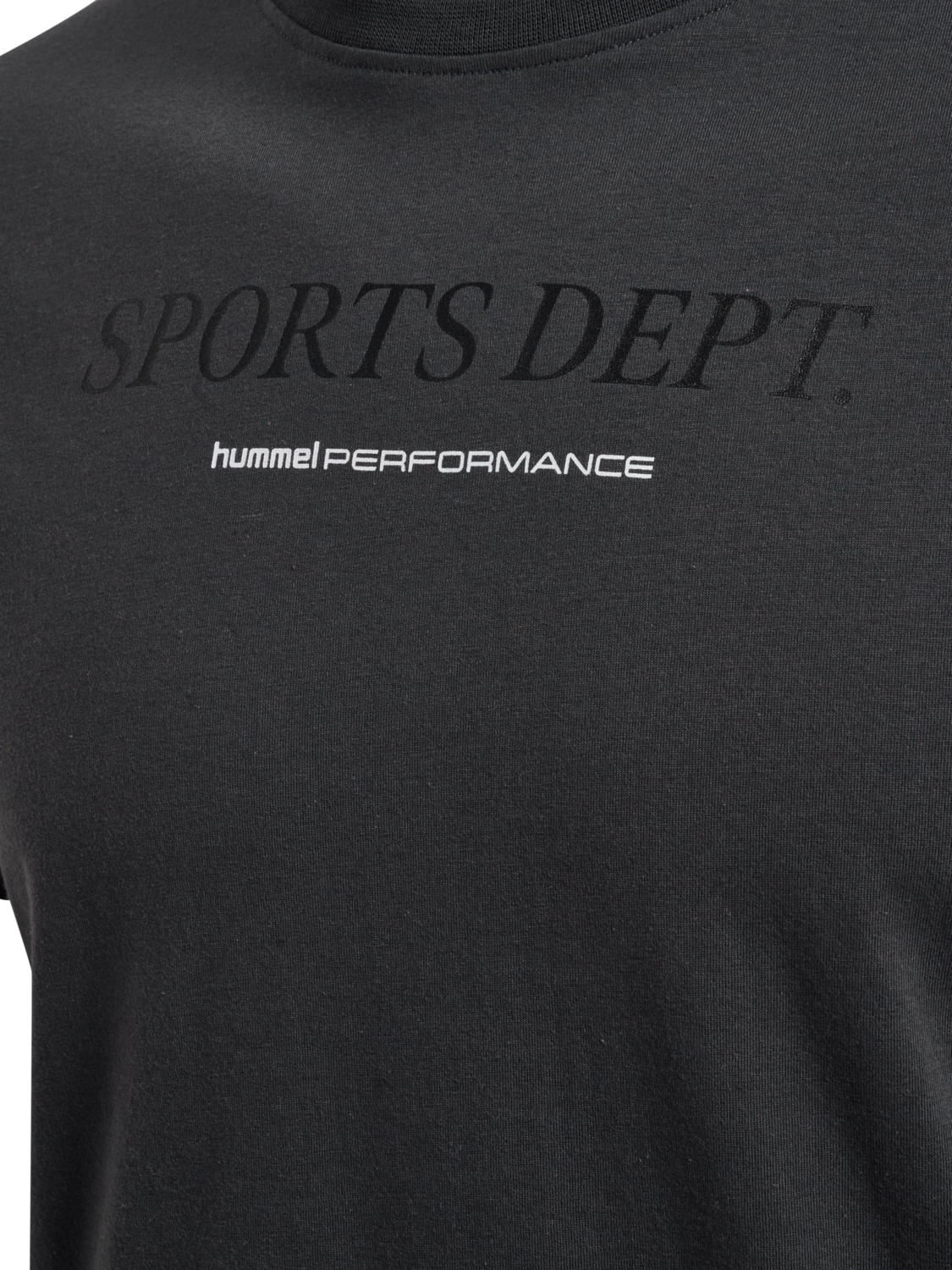 hmlPULSE GRAPHIC T-SHIRT S/S, ASPHALT, packshot