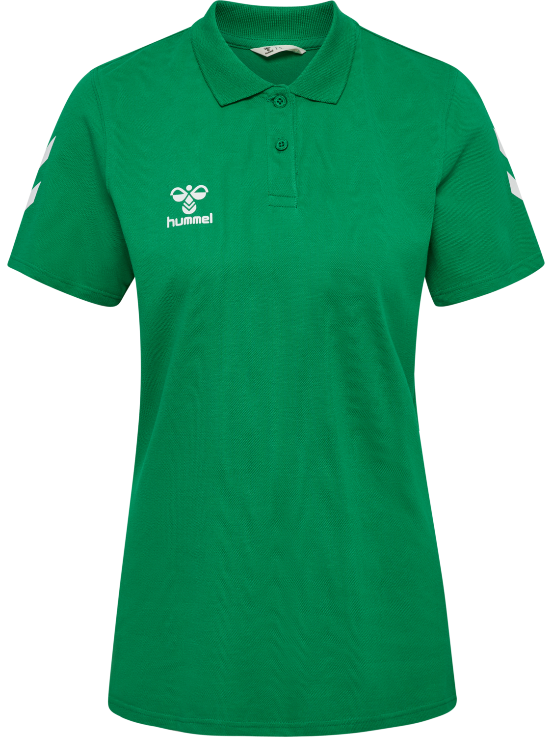 hmlGO 2.0 CHEVRON POLO WOMAN, JELLY BEAN, packshot