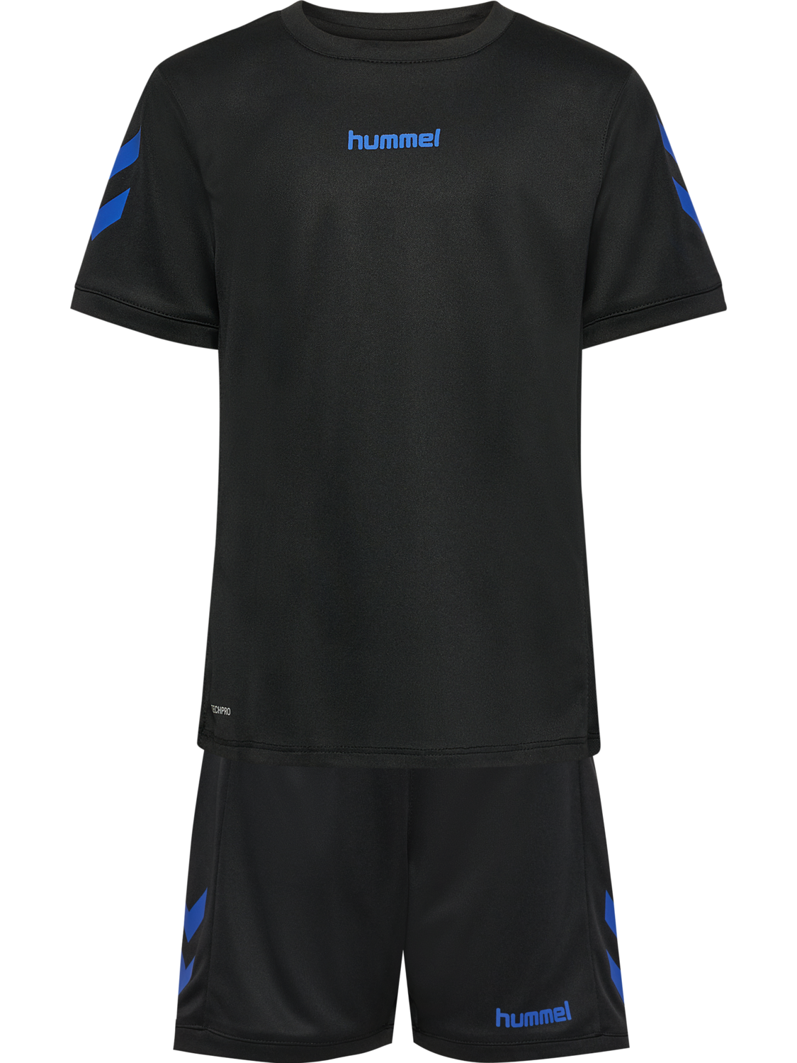 hmlBLAZE CLUB 26 POLY SET KIDS, BLACK/BLUE, packshot