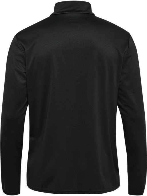 hmlESSENTIAL HALF-ZIP, BLACK hmlESSENTIAL HALF-ZIP, BLACK, packshot