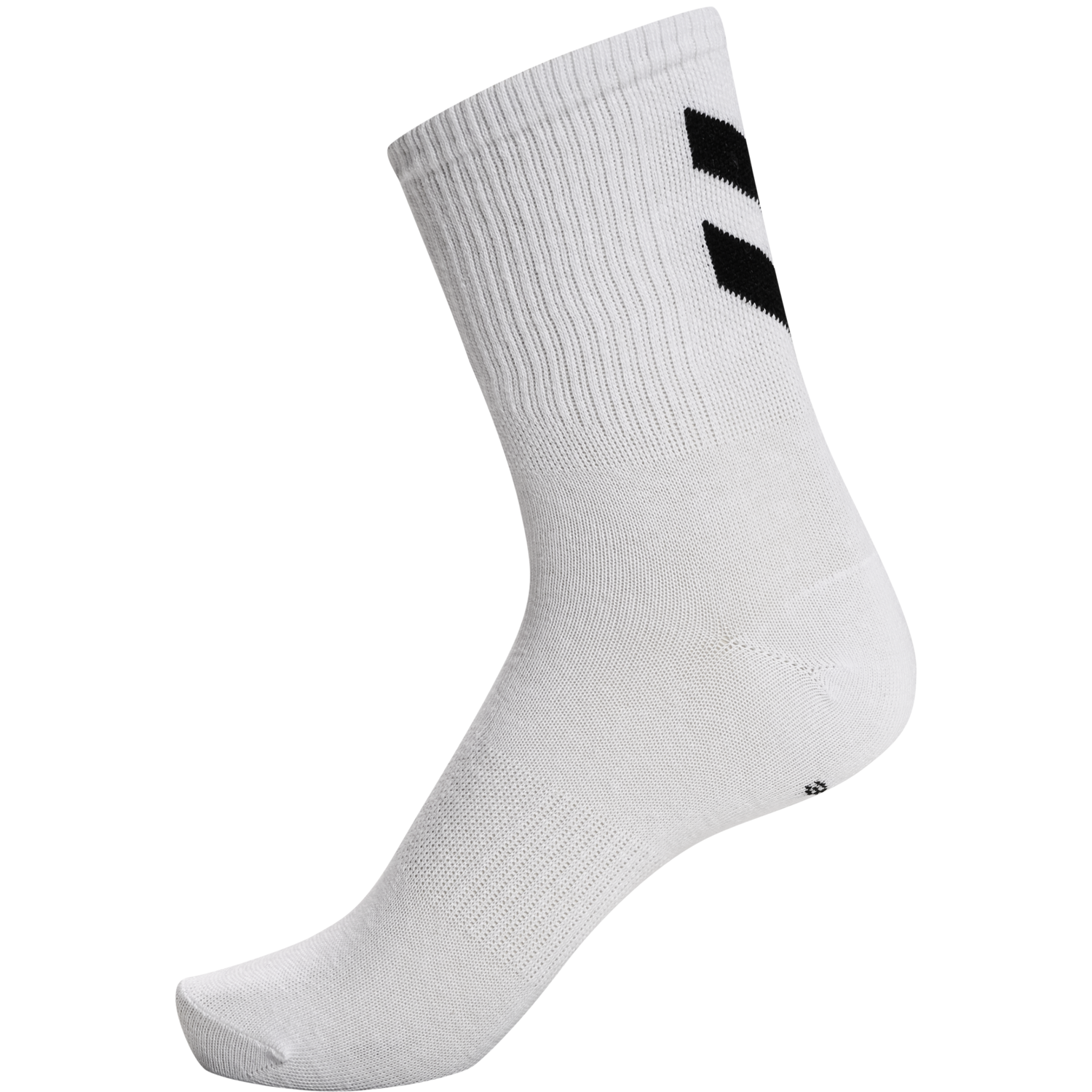 hmlCHEVRON 6-PACK SOCKS, WHITE, packshot