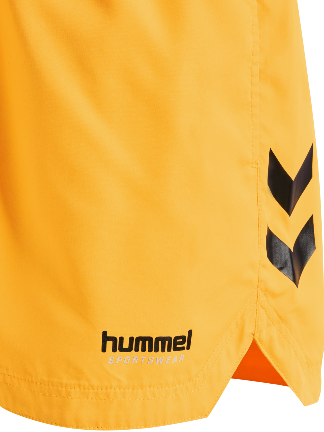 hmlNED SWIM SHORTS, ORANGE POP, packshot