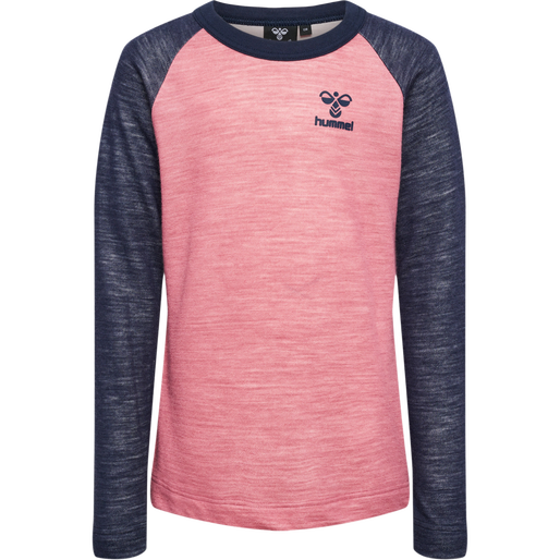 hmlWINGO T-SHIRT L/S, DECO ROSE, packshot