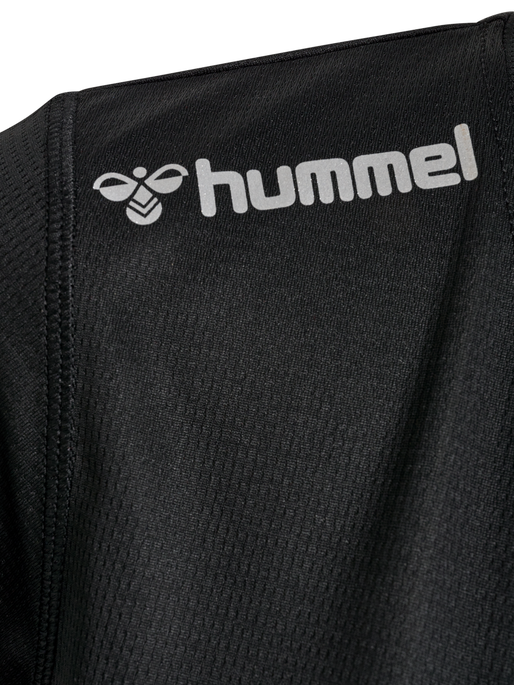 hmlRUN JERSEY S/S WOMAN, BLACK hmlRUN JERSEY S/S WOMAN, BLACK, packshot