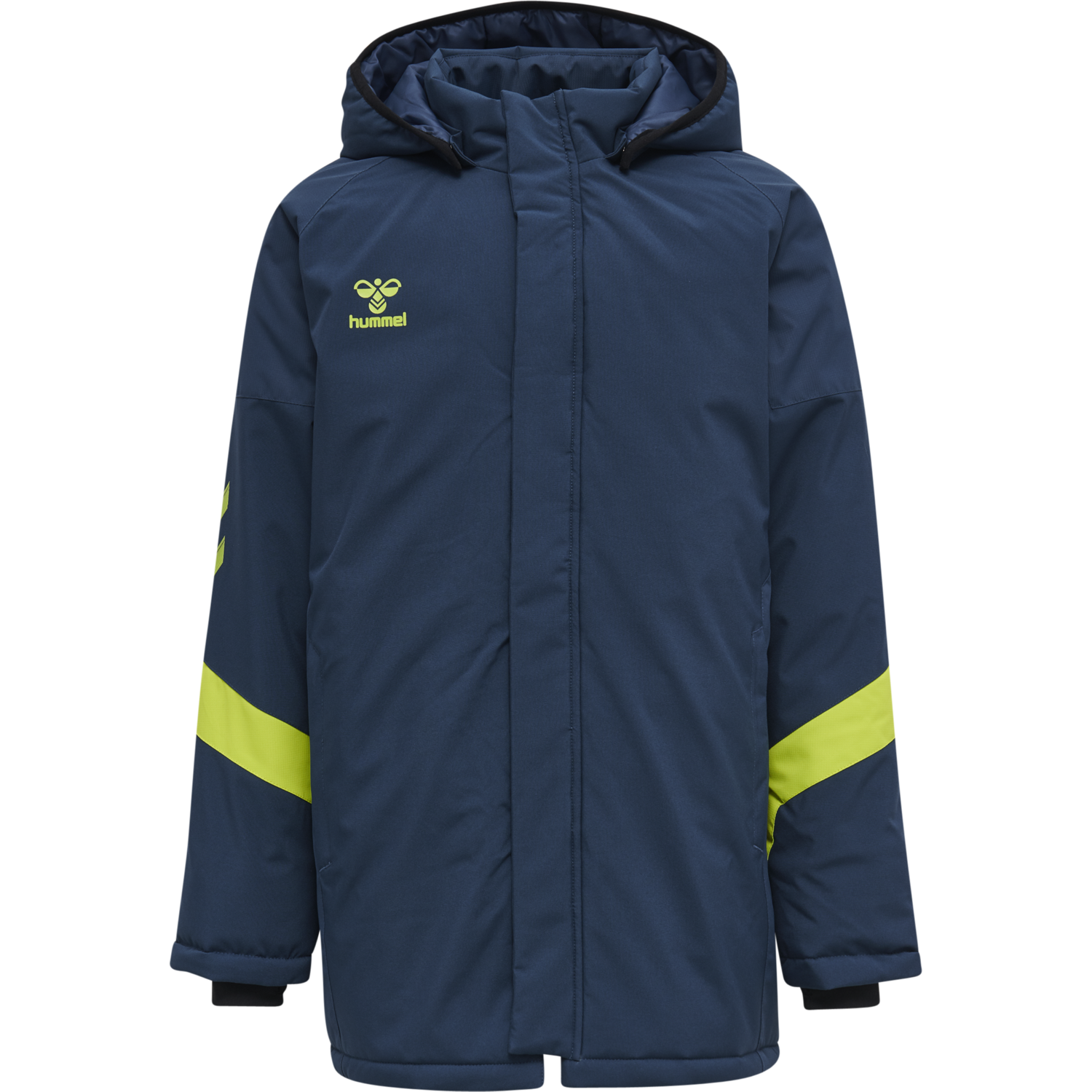 hmlLEAD BENCH JACKET KIDS, DARK DENIM, packshot