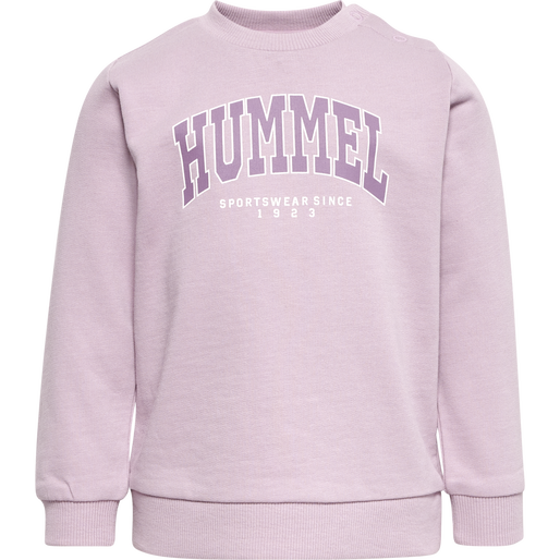 hmlFAST LIME SWEATSHIRT, MAUVE SHADOW, packshot