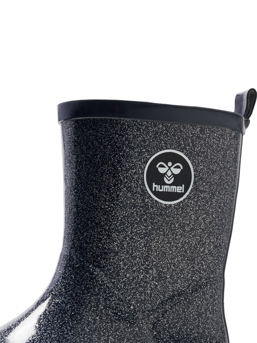 RUBBER BOOT GLITTER JR, BLACK IRIS RUBBER BOOT GLITTER JR, BLACK IRIS, packshot