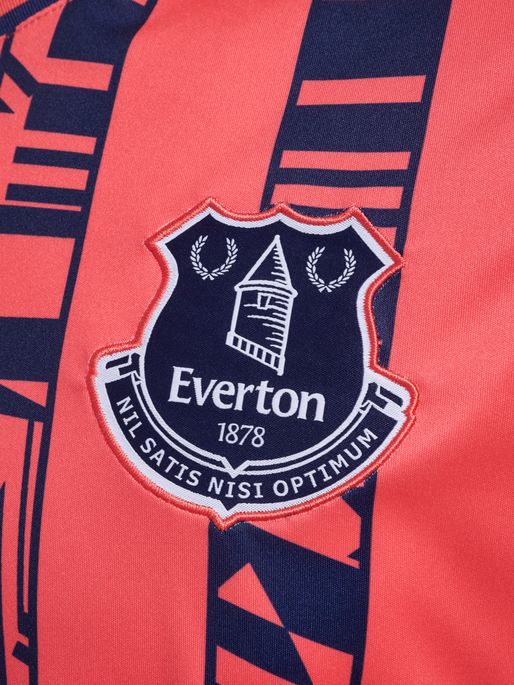 EFC 23/24 AWAY JERSEY S/S, HOT CORAL, packshot