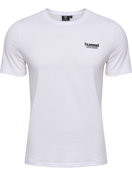 hmlBOOSTER T-SHIRT, WHITE, packshot