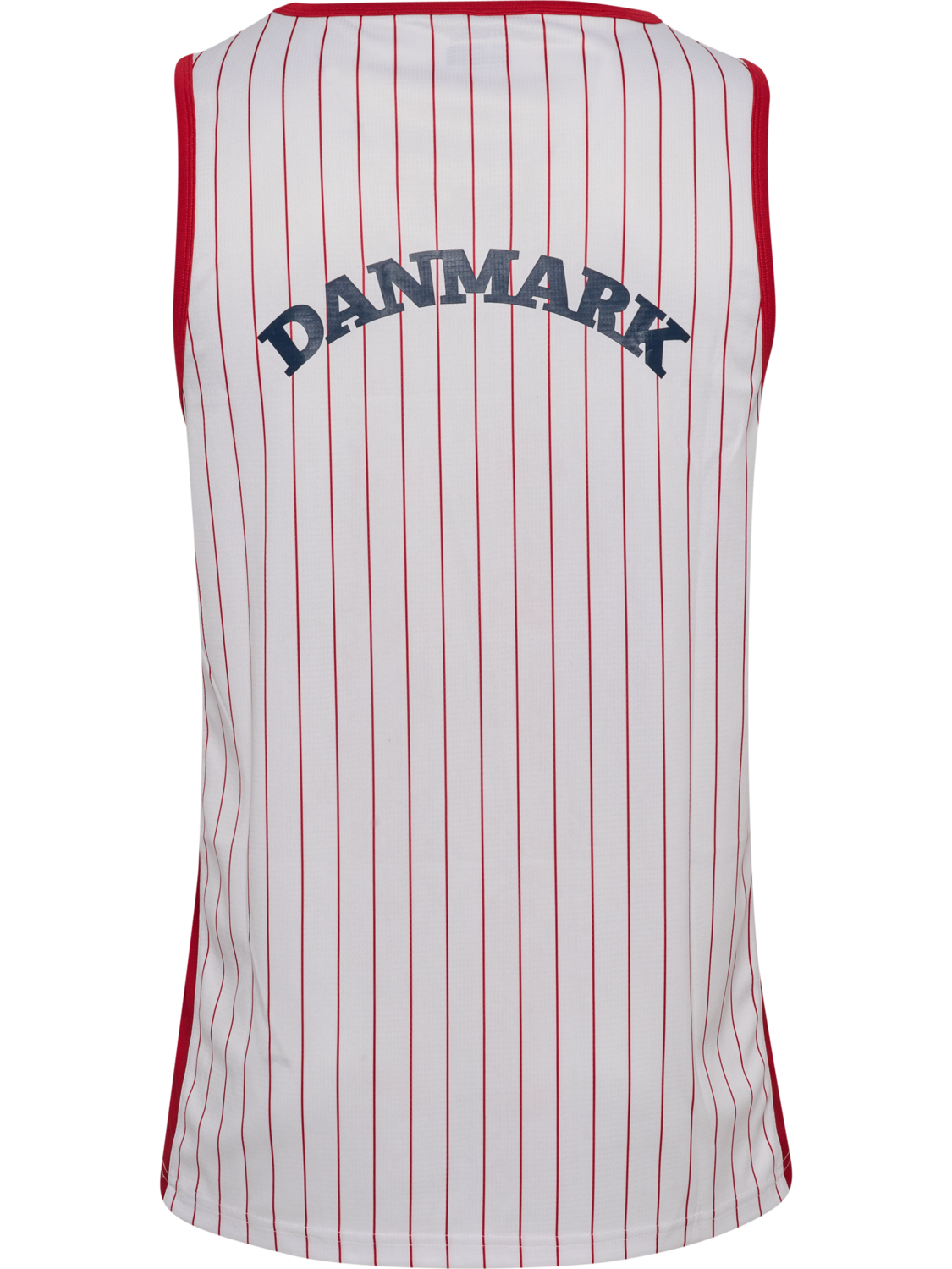 DBU 26 FAN TANKTOP, WHITE/TANGO RED, packshot