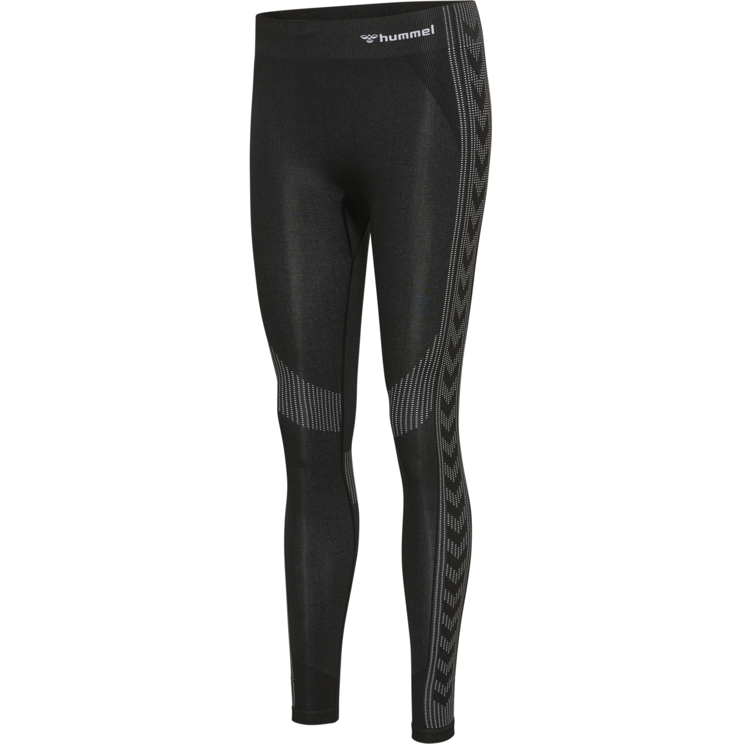 hmlMT SHAPING SEAMLESS MW TIGHTS, BLACK, packshot