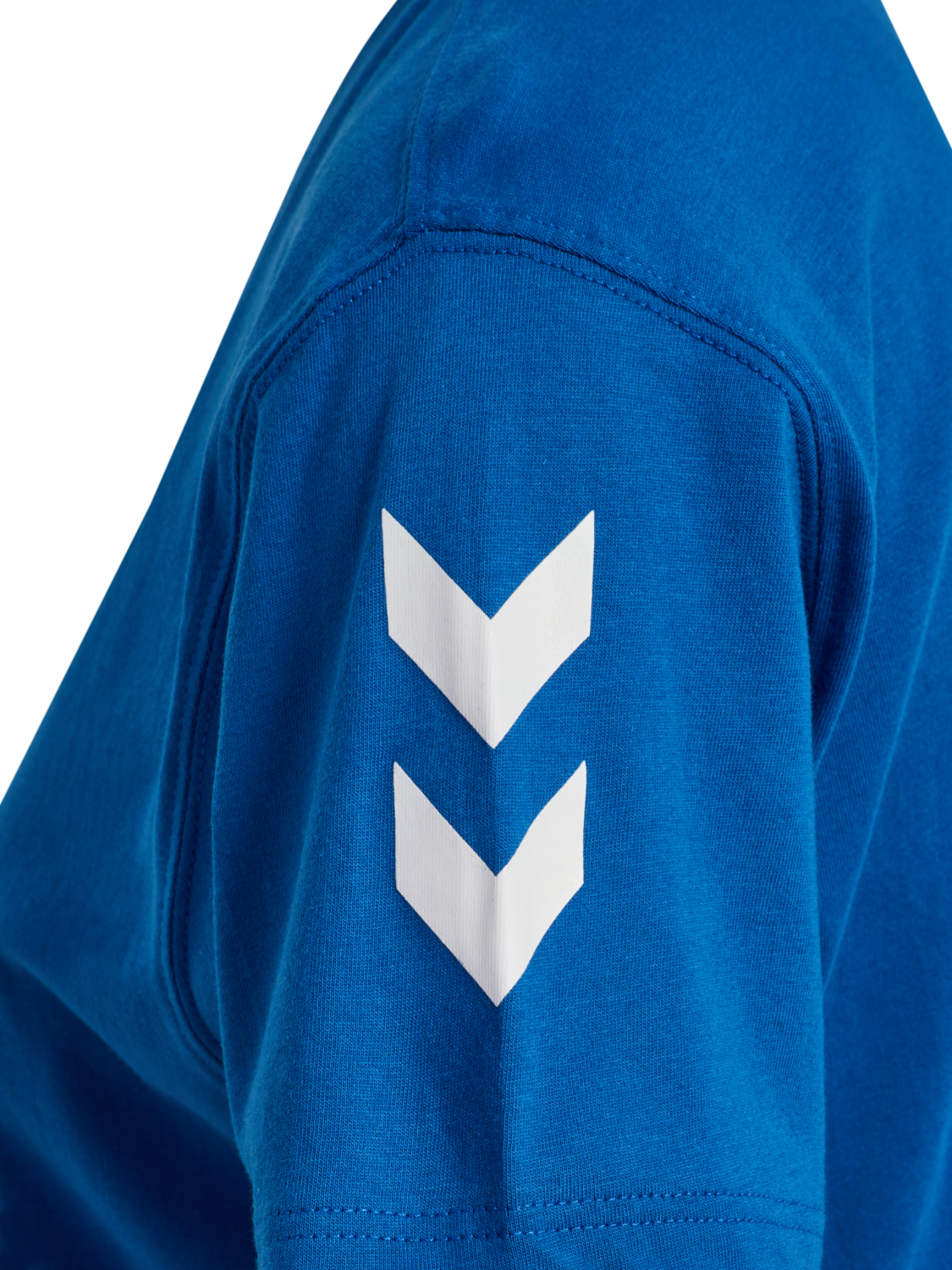 hmlGO 2.0 CHEVRON T-SHIRT S/S WOMAN, TRUE BLUE, packshot