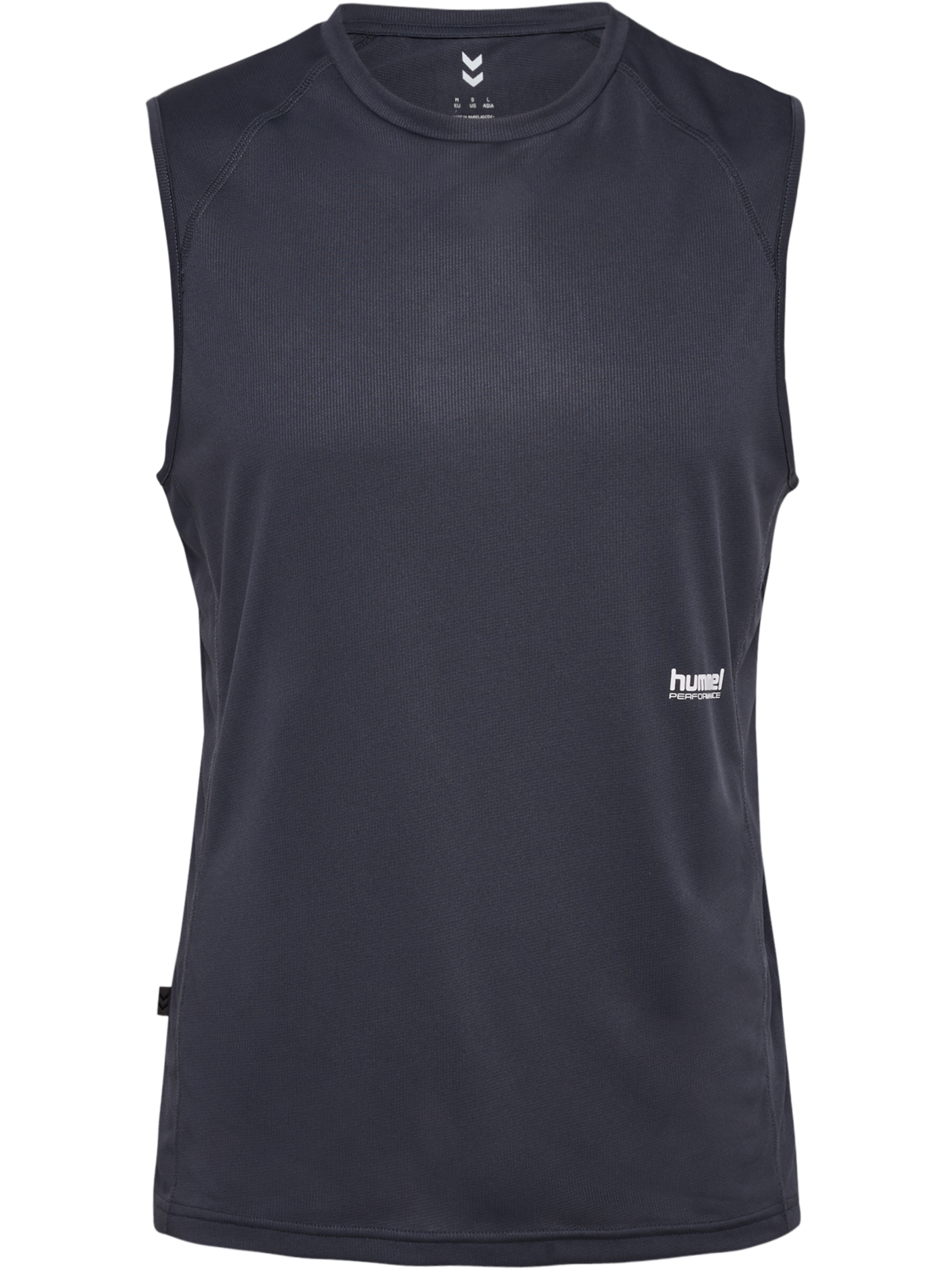 hmlPULSE WORKOUT TANK TOP, EBONY, packshot