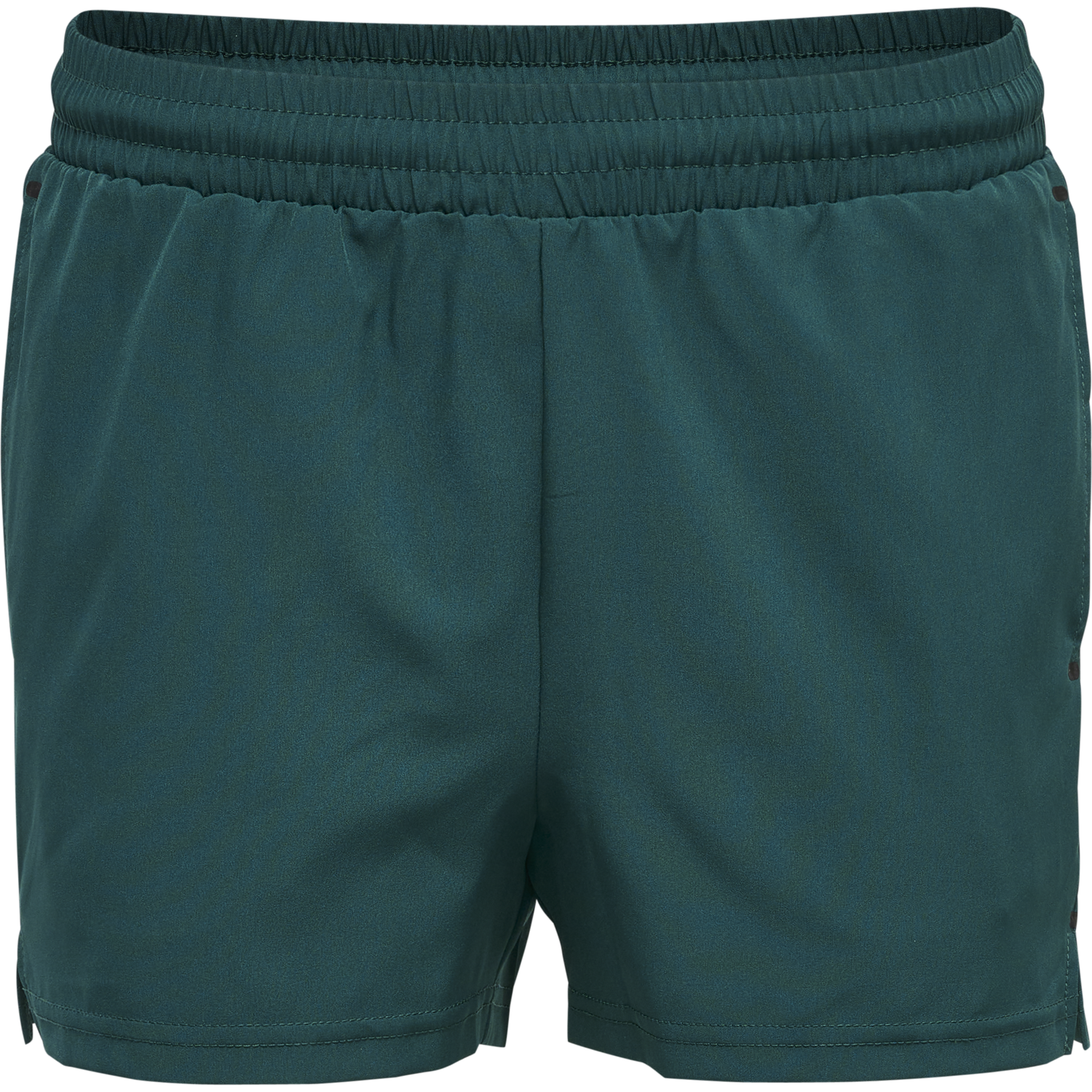 hmlMOVE GRID WOVEN SHORTS WOMAN, DEEP TEAL, packshot