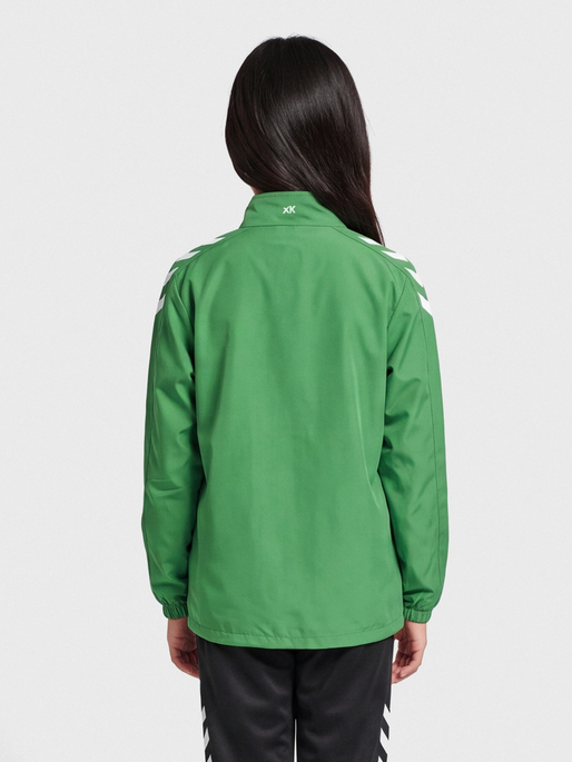 hmlCORE XK MICRO ZIP JACKET KIDS, JELLY BEAN, model
