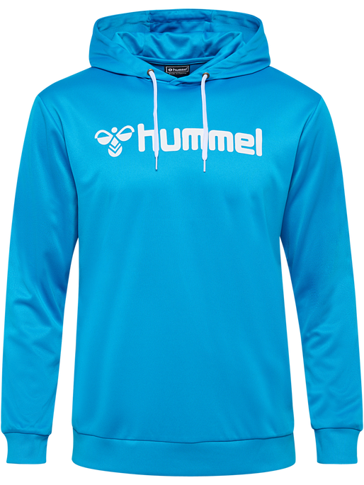 hmlLOGO HOODIE, DIVA BLUE hmlLOGO HOODIE, DIVA BLUE, packshot