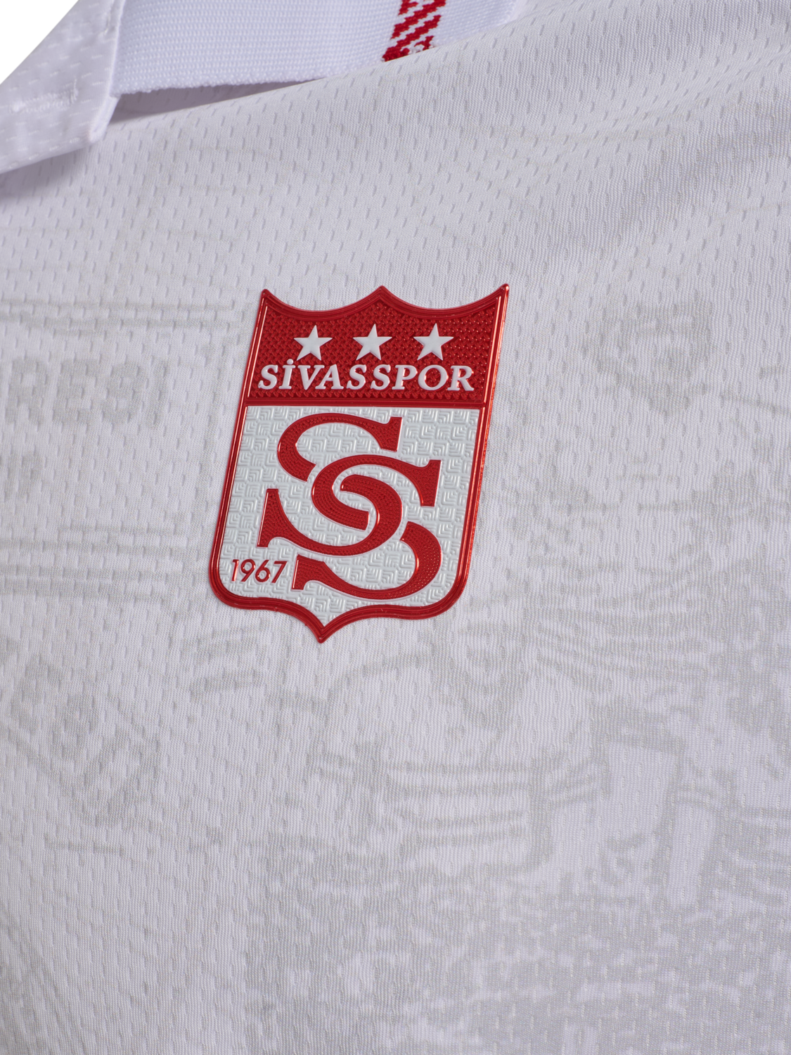 SIVASSPOR 25/26 AWAY JERSEY S/S, WHITE/TRUE RED, packshot