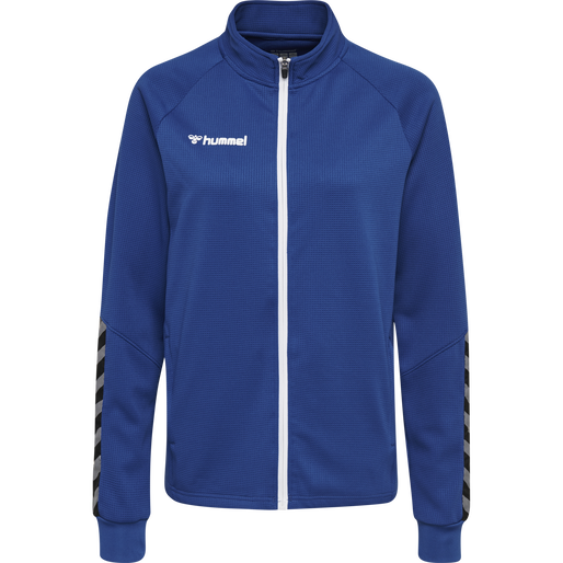 hmlAUTHENTIC WOMEN POLY ZIP JACKET, TRUE BLUE hmlAUTHENTIC WOMEN POLY ZIP JACKET, TRUE BLUE, packshot