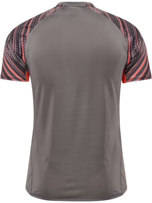 hmlBLAZE PRO TRAINING JERSEY S/S, STEEL GRAY hmlBLAZE PRO TRAINING JERSEY S/S, STEEL GRAY, packshot