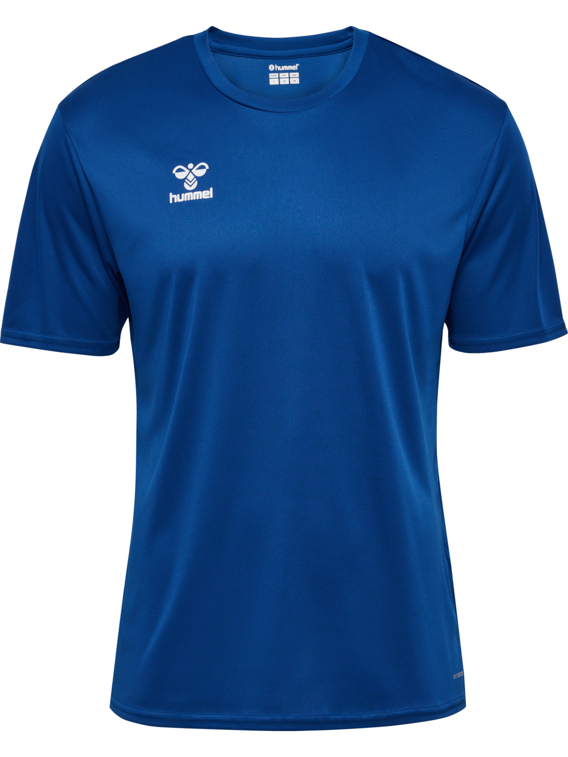 hmlESSENTIAL JERSEY S/S, TRUE BLUE, packshot