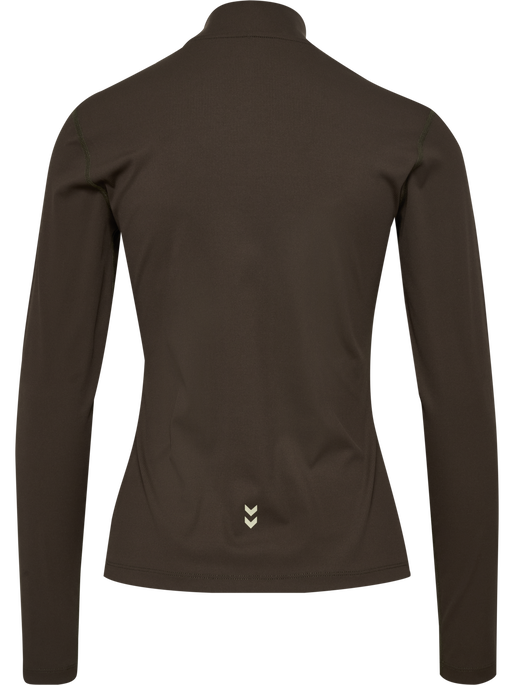 hmlPULSE W ZIP SHIRT L/S, DELICIOSO hmlPULSE W ZIP SHIRT L/S, DELICIOSO, packshot