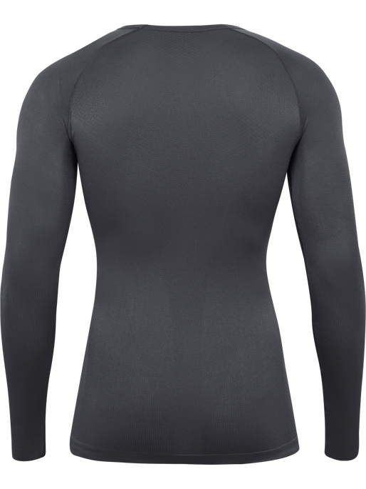 hmlBL COMFORT 2.0 TEE L/S, ASPHALT, packshot