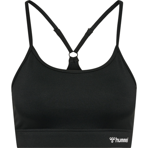 hmlMT CHIPO PADDED SPORTS BRA, BLACK, packshot